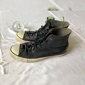 John Varvatos Leather Converse